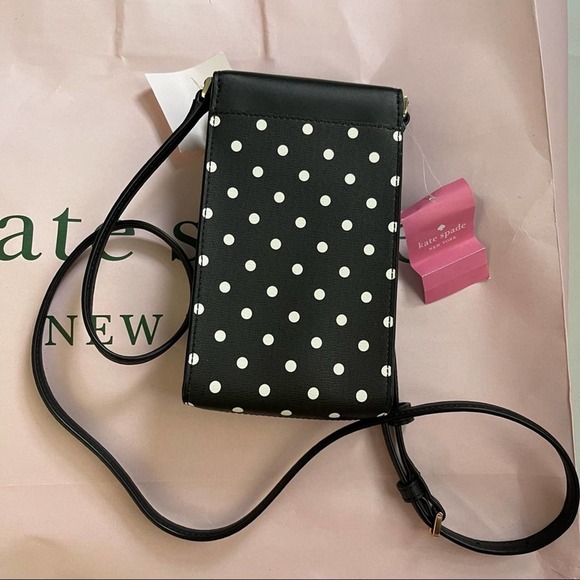 NWT Kate spade x Disney new york minnie mouse north south flap phone cro… - Picture 11 of 12